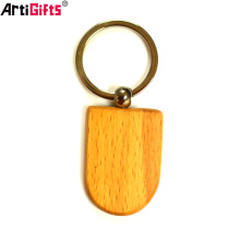 Design Your Own Keychain Wholesale cheap custom blank wooden keychain